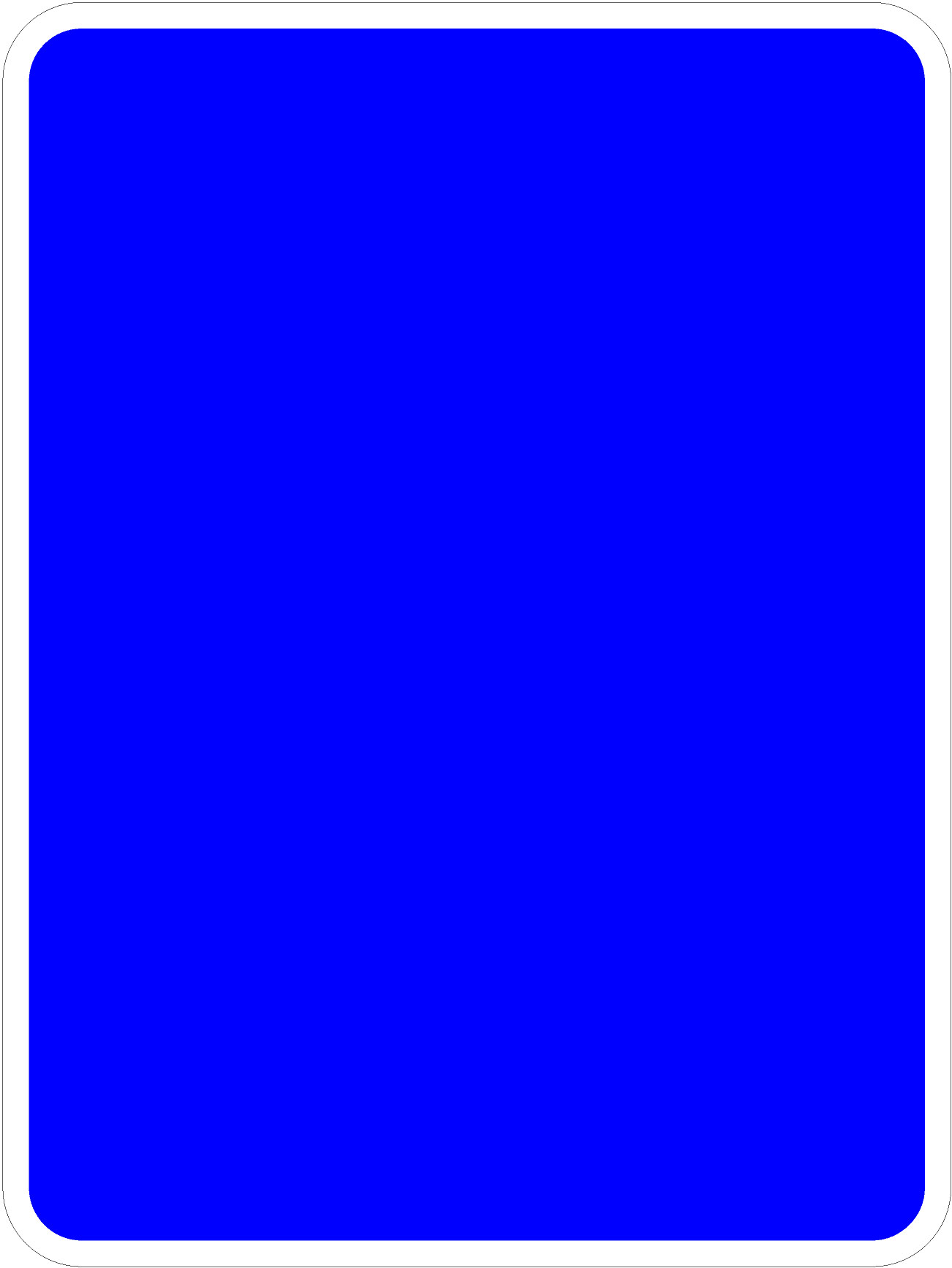 Dark Blue Rectangle