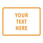 Traffic Orange Border