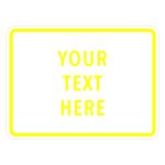 Traffic Yellow Border