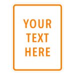 Traffic Orange Border