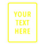 Traffic Yellow Border