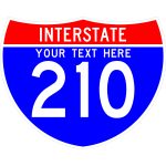 3 Digit Highway Shield